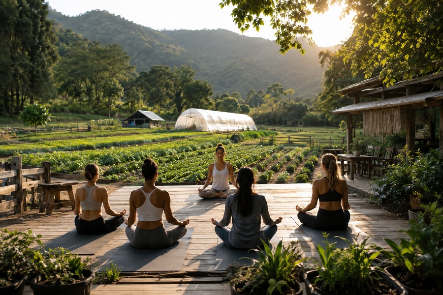 Peaceful Farm-Based Wellness Retreats for Nature Lovers